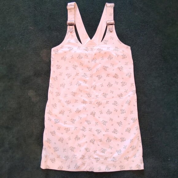 Esprit Overall Mini Bib / Jumper Dress Vintage 1983 Size Medium - Picture 1 of 10